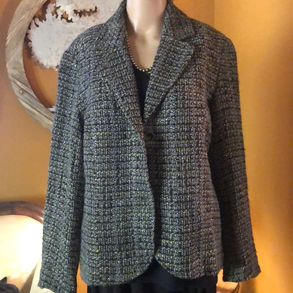 Cold Water Creek Tweed coat